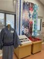 堺伝匠館で浪華本染め（注染）ゆかたの展示・販売を行
