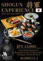 訪日外国人向けディナーコース「SHOGUN EXPERIENCE」