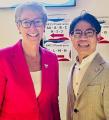 【岡山大学】横井篤文副学長が大阪・関西万博の英国ナ
