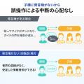 親機1台で最大100台と接続！親機のみ発言可能な単方向