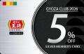 餃子の王将『2026年版 ぎょうざ倶楽部 お客様感謝キャ