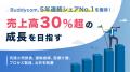 Buddycom、5年連続シェアNo.1を獲得！今後も売上高30%