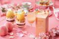 【白桃丸ごと1個パフェが主役】夏のAFTERNOON TEA wit