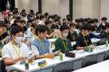 麻生公務員専門学校にてペットボトルキャップのリサイ