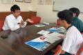 地元中学生を受け入れ「トライやる・ウィーク」実施