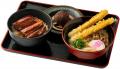 資さんうどんの夏の定番！特製甘だれと肉厚な身がふっ