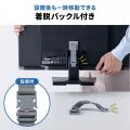 震度6強まで対応！耐震試験済みの直置きモニターを地