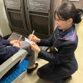 東海道新幹線再生アルミを使用したボールペンを共同開