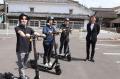 鹿児島県志布志市へ電動モビリティを寄附　YADEAutf-8