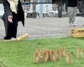 横浜市役所の明るく開放的な空間でスポーツを楽しもう
