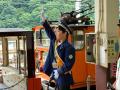 黒部峡谷鉄道　夏の人気イベント「こども駅長の日」を