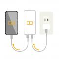 USB Type-C＆USB Type-Aで2台同時充電も可能な大容量