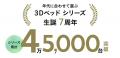 シリーズ累計45,000台突破！犬猫寝具専門ブランド『エ