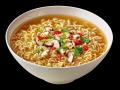 【新製品】じゃがいもで作ったもちもち麺とピリ辛スー