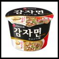 【新製品】じゃがいもで作ったもちもち麺とピリ辛スー