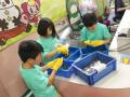 夏休みに小学生のモーリーファンタジーおしごと体験「
