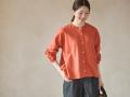 涼しくて軽い、おでかけOKな高島ちぢみの服を発売いた