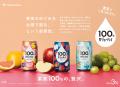 【新発売】『果実100%の、贅沢。』100% カジューハイ