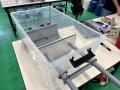 【鹿児島高専】消波ブロック模型実験装置が土木教育向