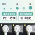 1回のフル充電で1日中使えるほどのロングバッテリー、