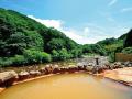 山・海・湖、北海道の雄大な自然を望む、入浴料ワンコ
