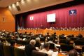松本日本医師会長、第159回定例代議員会であいさつし
