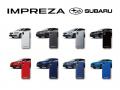 SUBARU『IMPREZA(インプレッサ)』の実車カラーをutf-8