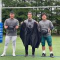 合同会社KohMori、ICU×外大アメフト部定期戦セレモニ