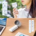 普通の携帯扇風機には戻れない！ドライヤーのようにパ