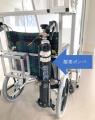 コロナ禍に開発した車椅子用アイソレーター(陰圧ブー