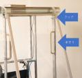 コロナ禍に開発した車椅子用アイソレーター(陰圧ブー