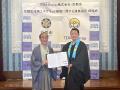 800周年を迎える長刀鉾の提灯屋台に太陽光パネルを設