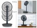 「コンパクトに収納できる扇風機」新色グレー、2utf-8