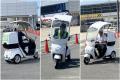【空港内の移動に】(株)ブレイズの「EVデリバリー」が