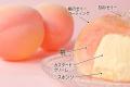 【京都・バイカル】白桃をまるごと１個使った桃のケー