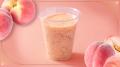 旬の完熟桃の美味しさを存分に　半玉使用！桃のヴィー
