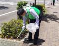 NTT西日本グループ一体での地域の一斉清掃活動を実施