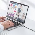 アダプタ不要、これ1本でLAN接続できるType-C - LAN変