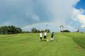 絶景名門コースの一部を無料開放し「巨大芝生公園」に