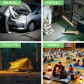 屋外でも安心！最大1500ルーメンに対応した充電式LED