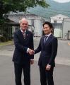 オランダよりジャン・ルメニー大臣が視察に来社