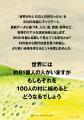 【愛・地球博20周年記念】『世界がもし100人の村だっ