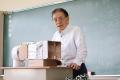 「学びの多様化学校分教室ゆめのき」で町田市長による
