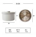 真空保存容器『OoBLE Gray』新登場。JOURNAL STANDARD