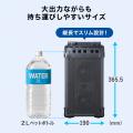 ワイヤレスで二人同時に話せる、ワイヤレスマイク付き