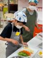 琵琶湖のさかな親子料理教室　長浜市尾上漁港にて、お