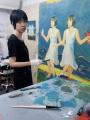 Nimyuによる個展「散るまで咲く」 をGallery & Restau