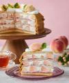 【Afternoon Tea LOVE&TABLE】毎年人気の白桃、とろけ