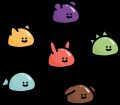 キャラis発キャラクター「ぷにぷに生き物ぐみーず」限
