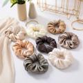 100%SILK シルク製　ヘアバンド　シュシュ　シルク枕